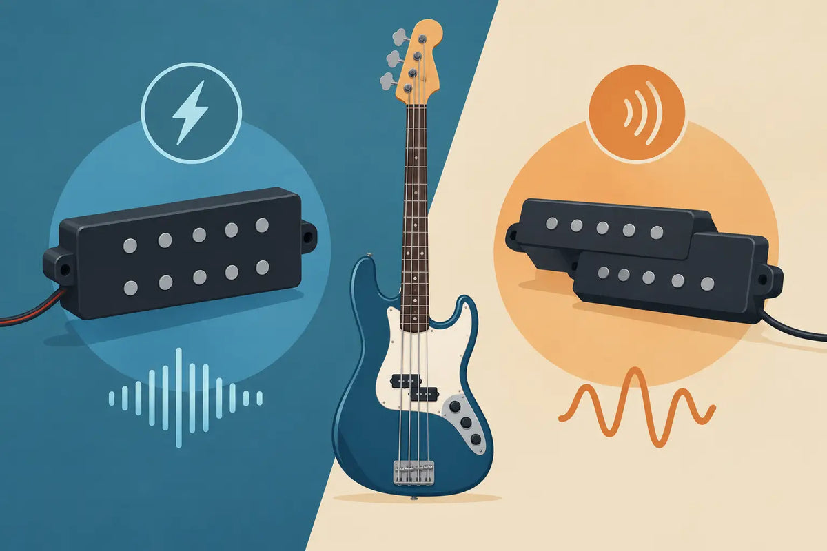 Active vs Passive Bass Pickups for Your Sound