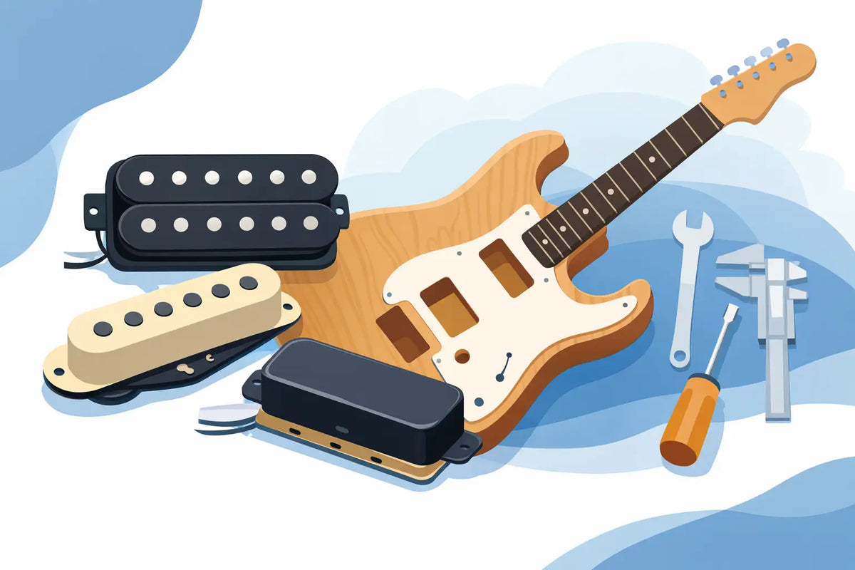 Pickups for Custom Guitar Builders That Fit