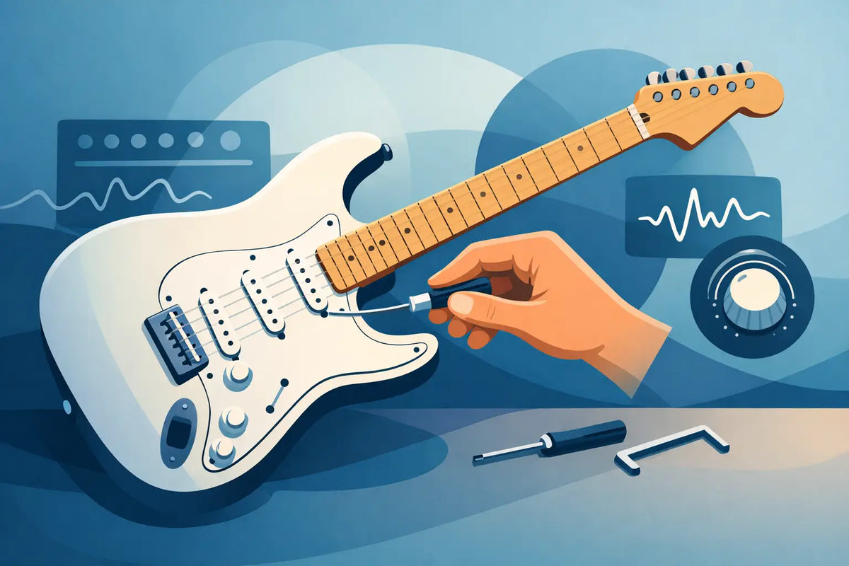 Strat Pickup Height Adjustment for Better Tone